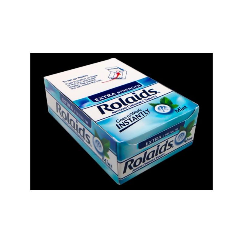 ROLAIDS EXTRA STRENGTH MINT 12 CT