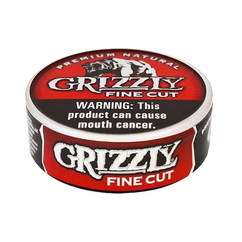 GRIZZLY FINE CUT NATURAL TOBACCO