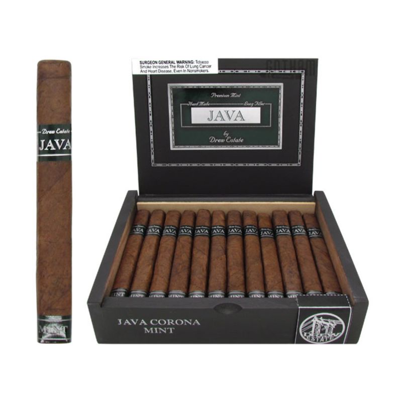 ROCKY PATEL BOX OF 24 JAVA MINT CORONA 5X42