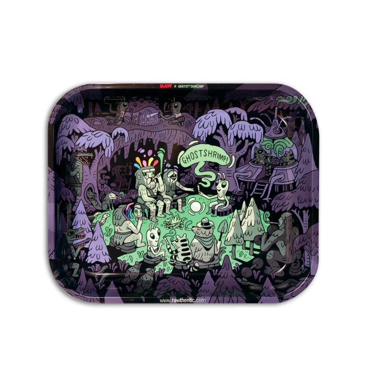 RAW TRAY GHOST SHRIMP METAL LARGE
