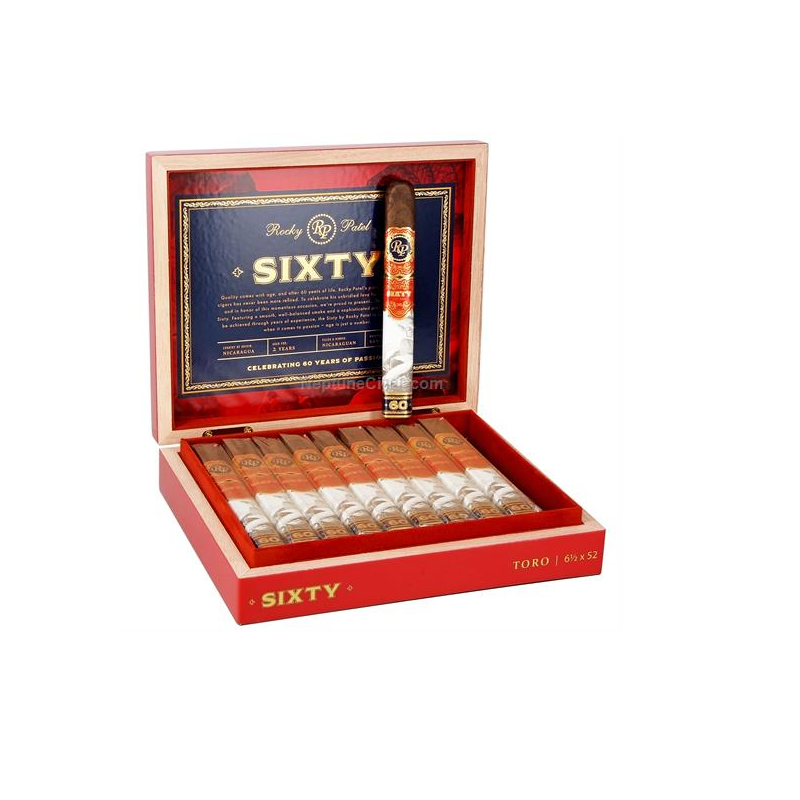 ROCKY PATEL 7654 - SIXTY 6-1/2 X 52 - 20 CT