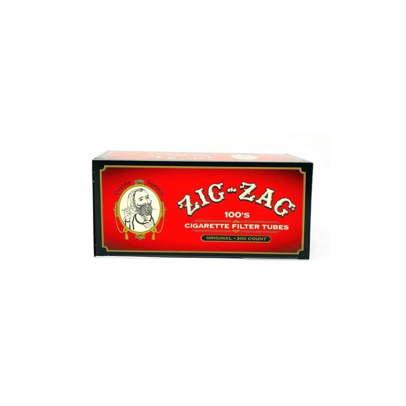 ZIG ZAG RED 100 TUBES 5 PK
