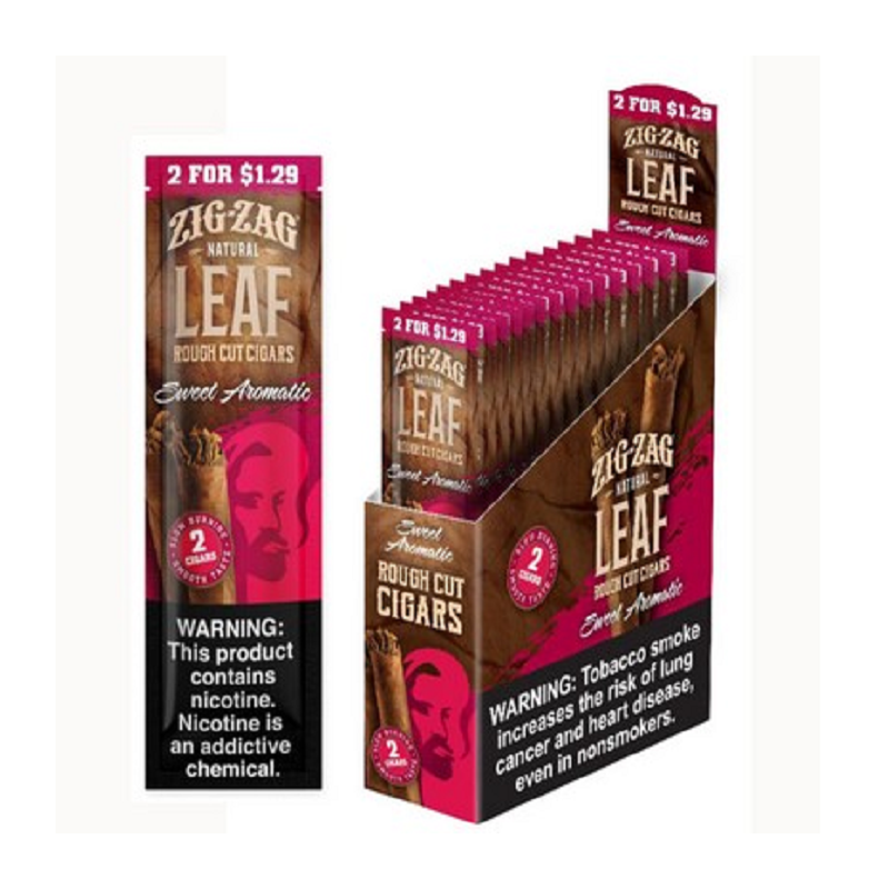 ZIG ZAG ROUGH CUT CIGAR 2/15