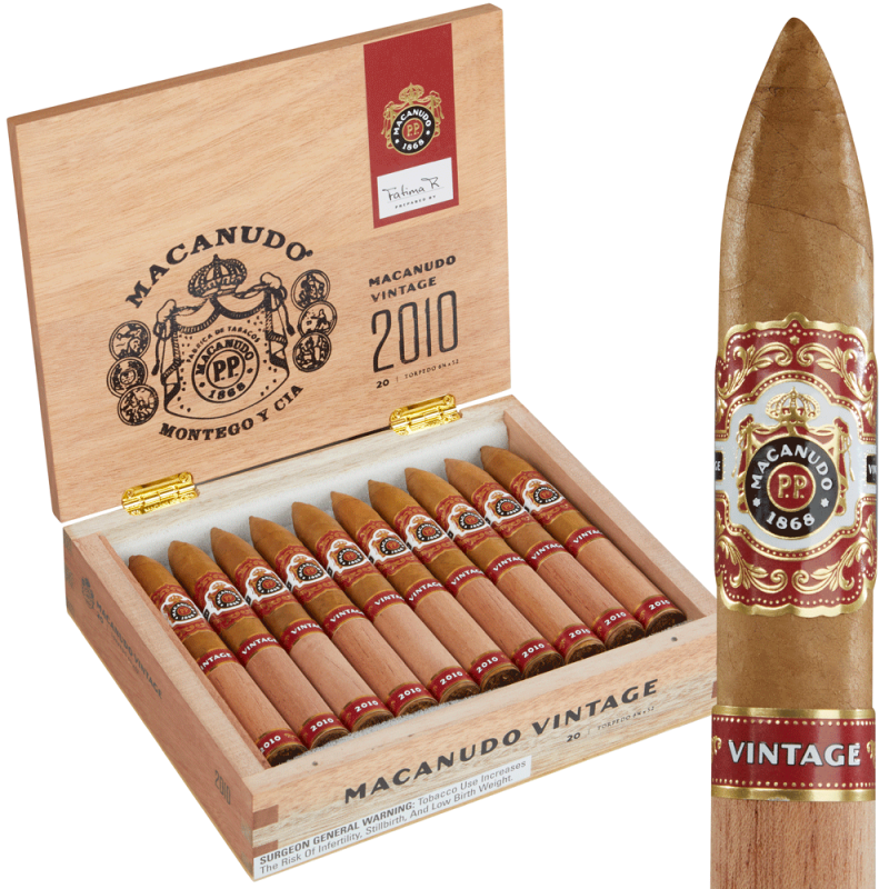 MACANUDO 05120 VINT 2010 TORPEDO 20 CT