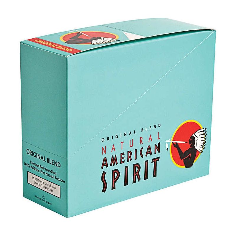 AMERICAN SPIRIT LT BLUE POUCH 6 CT