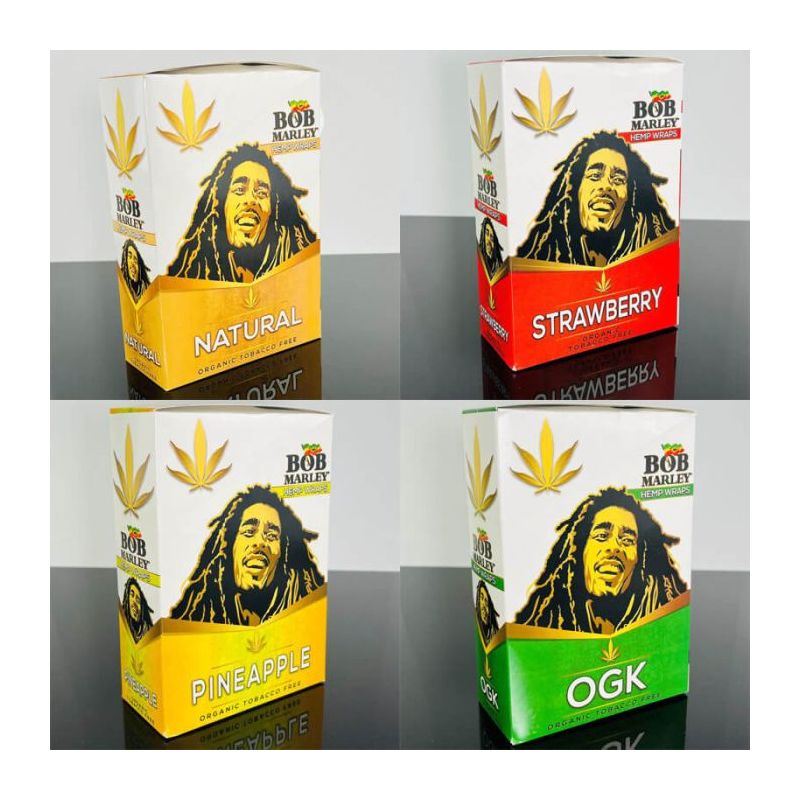 BOB MARLEY HEMP WRAPS 25/2 CT