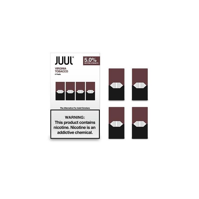 JUUL VIRG TOBACCO POD 8/4 CT