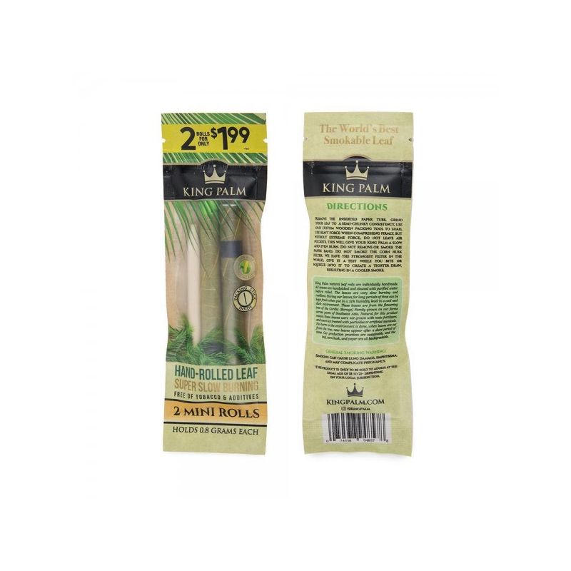 KING PALM SLIM 2 PK PRE PRICED $2.49