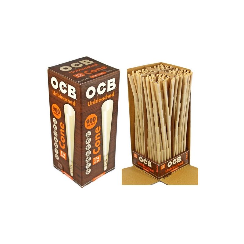 OCB VIRGIN CONE 1 1/4 BULK 900 CT