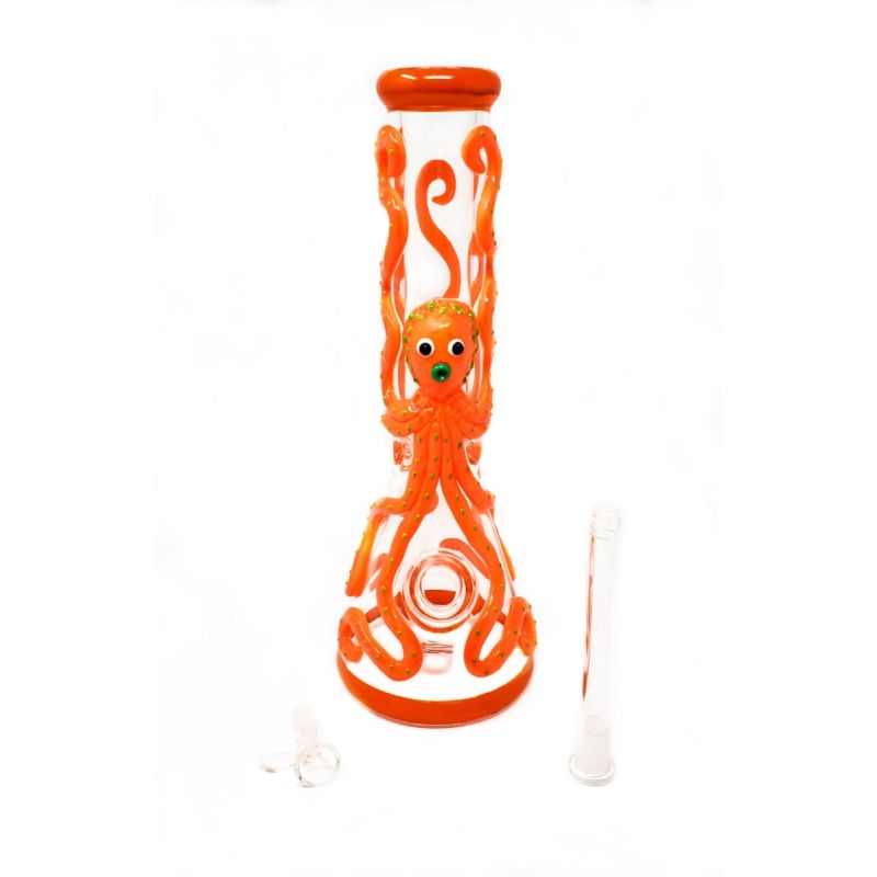 13.8 INCH, 1350G, THICKNESS 7MM, OCTOPUS BONG