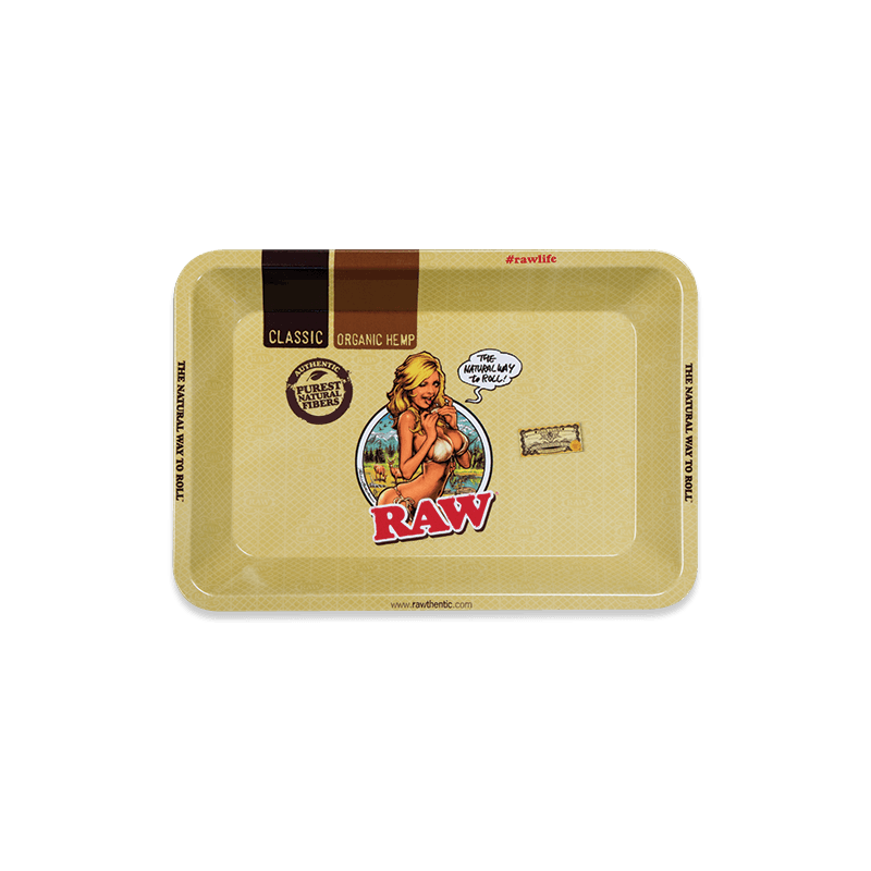 RAW GIRL SMALL ROLLING TRAY