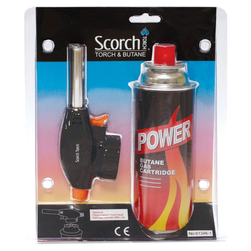SCORCH 61346-1 LARGE TORCH LIGHTER W/GAS BLISTER