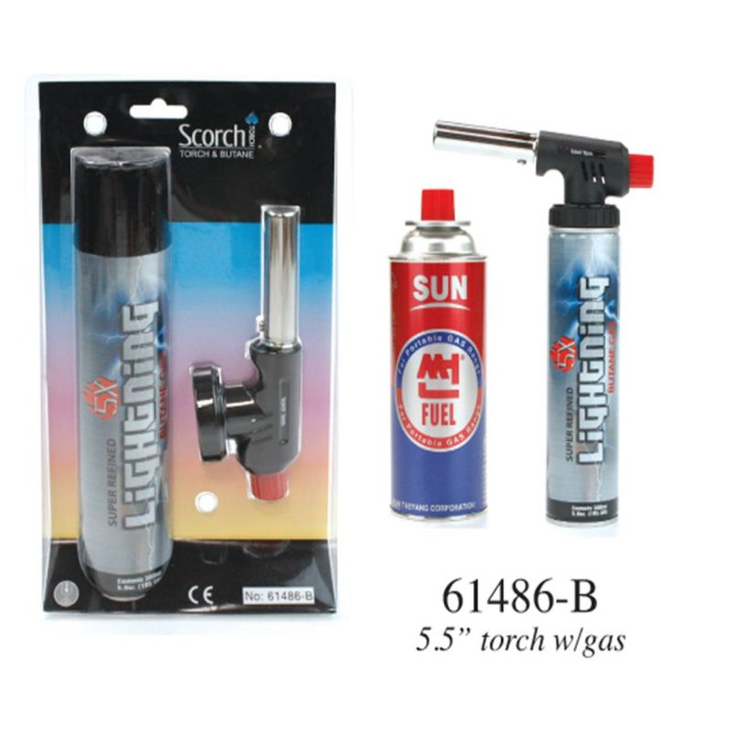 SCORCH 61486-B LARGE TORCH LIGHTER W/GAS BLISTER