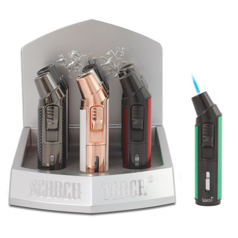 SCORCH TORCH SET 61653-1 TABLE TORCH W/PUNCH 9 CT