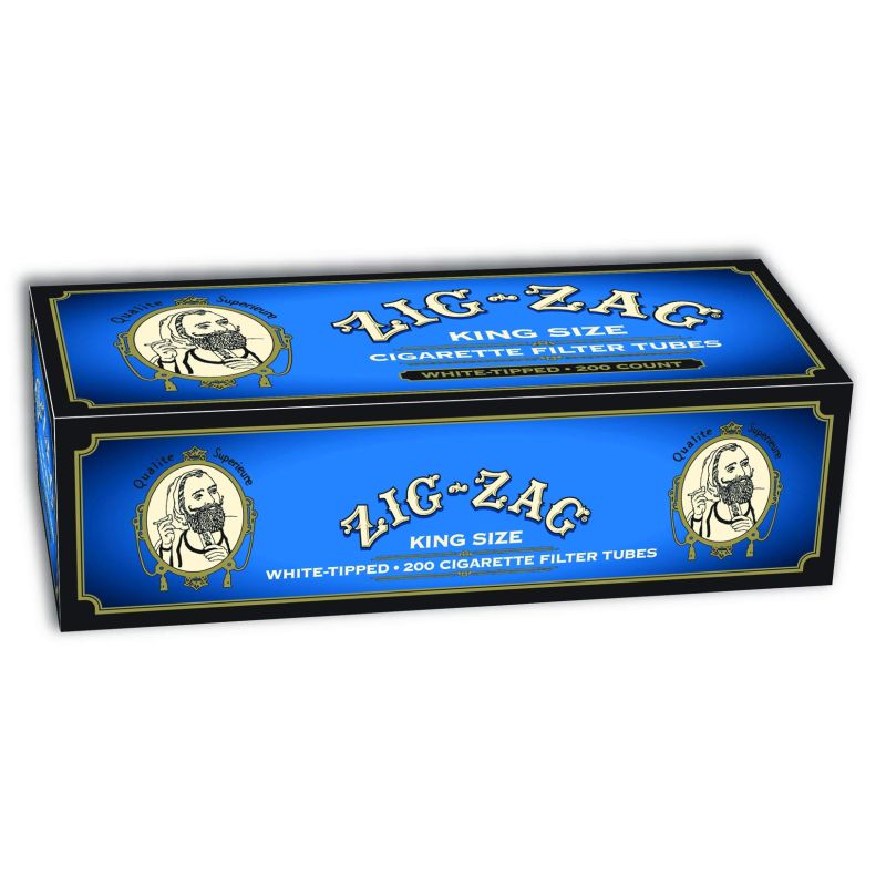 ZIG ZAG BLUE KING TUBES 5PK