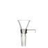 14 MM MALE CLEAR FUNNEL W/ CLEAR HANDLE