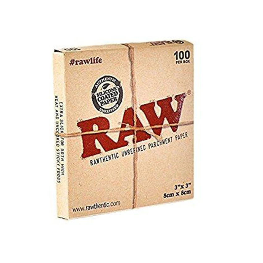 RAW SILICONE COATED 3 X 3 -100 CT