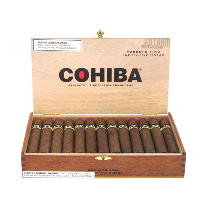 COHIBA ROBUSTO FINO 25 CT BX