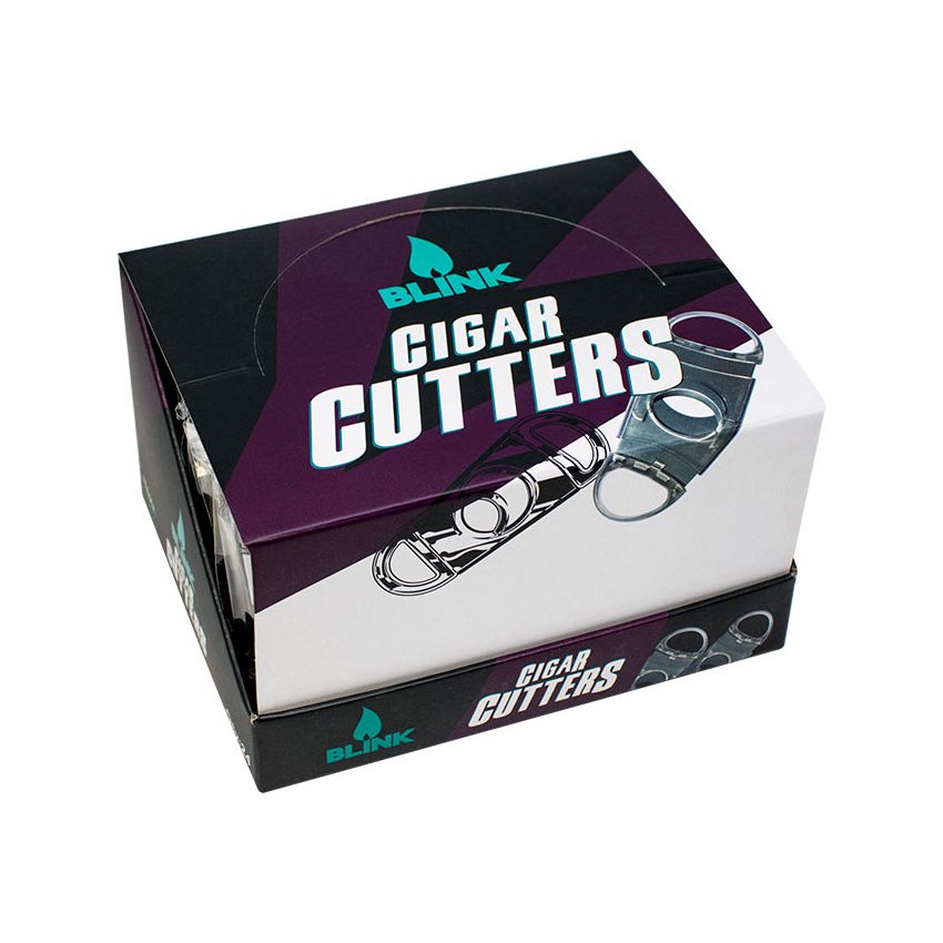 BLINK PLASTIC CLEAR CIGAR CUTTER 24 CT