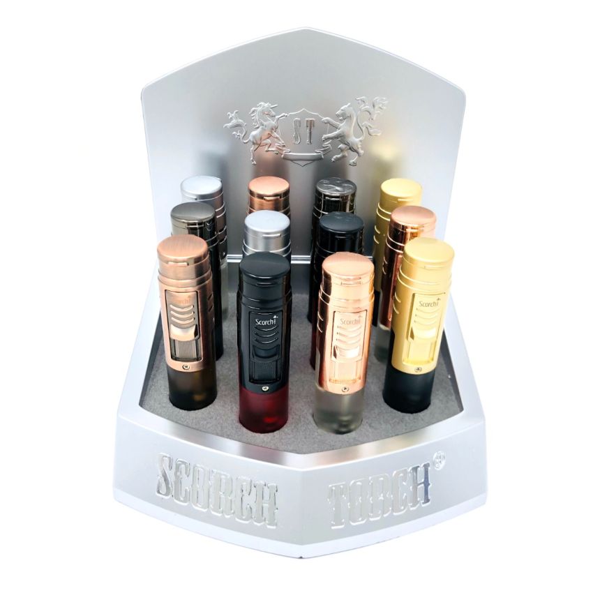 SCORCH TORCH SET 61671-1 EASY LITE & DIAL 12 CT