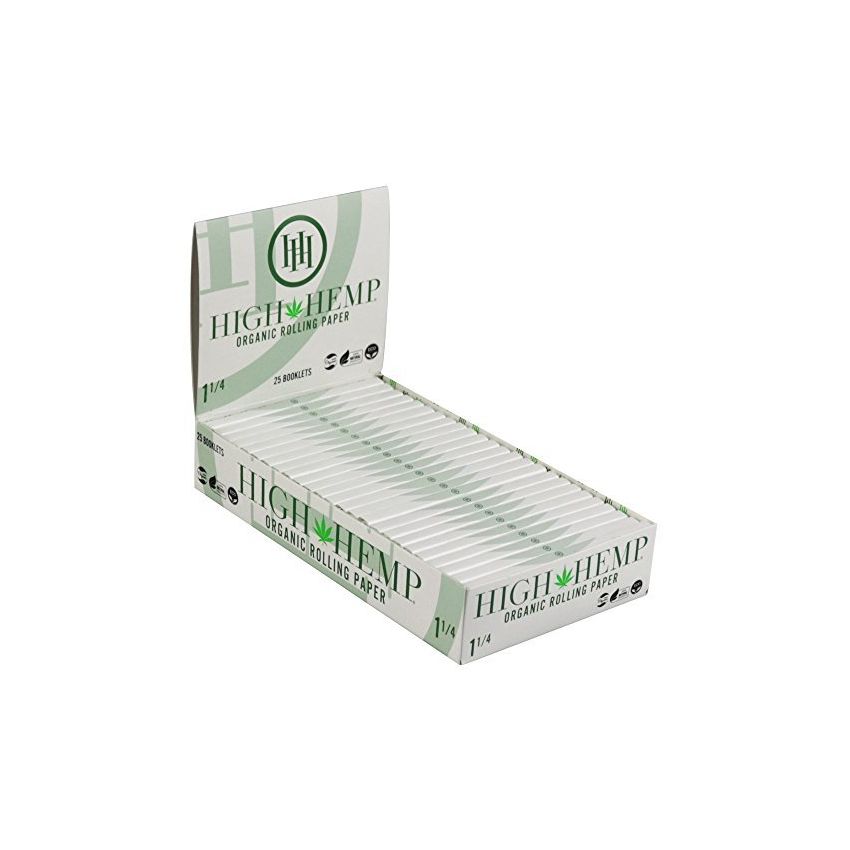 HIGH HEMP WRAP PACK OF 2 - DISPLAY OF 25 PACKS