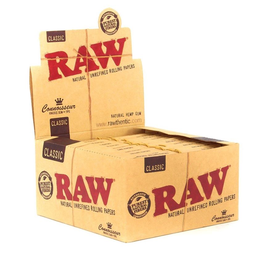 RAW CLASSIC CONNOISSEUR KING SIZE