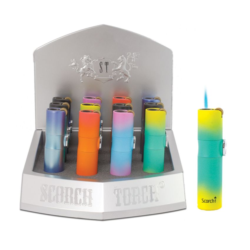 SCORCH TORCH SET 61656-1 FLINT OMBRE 12 CT