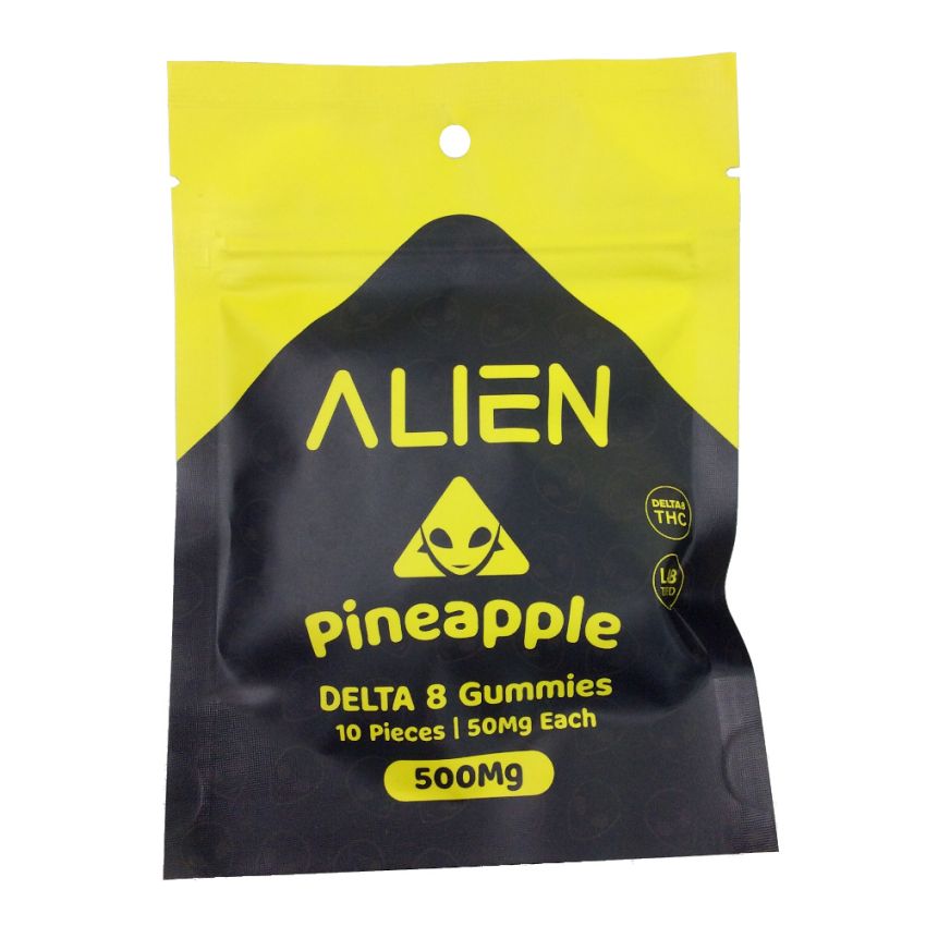 ALIEN DELTA 8 GUMMIES 500 MG 10 CT