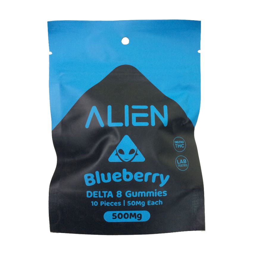 ALIEN DELTA 8 GUMMIES 500 MG 10 CT