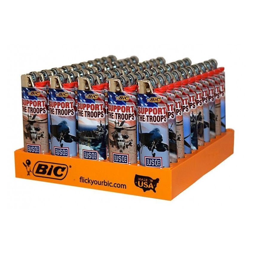 BIC USO 50 CT TRAY LIGHTER