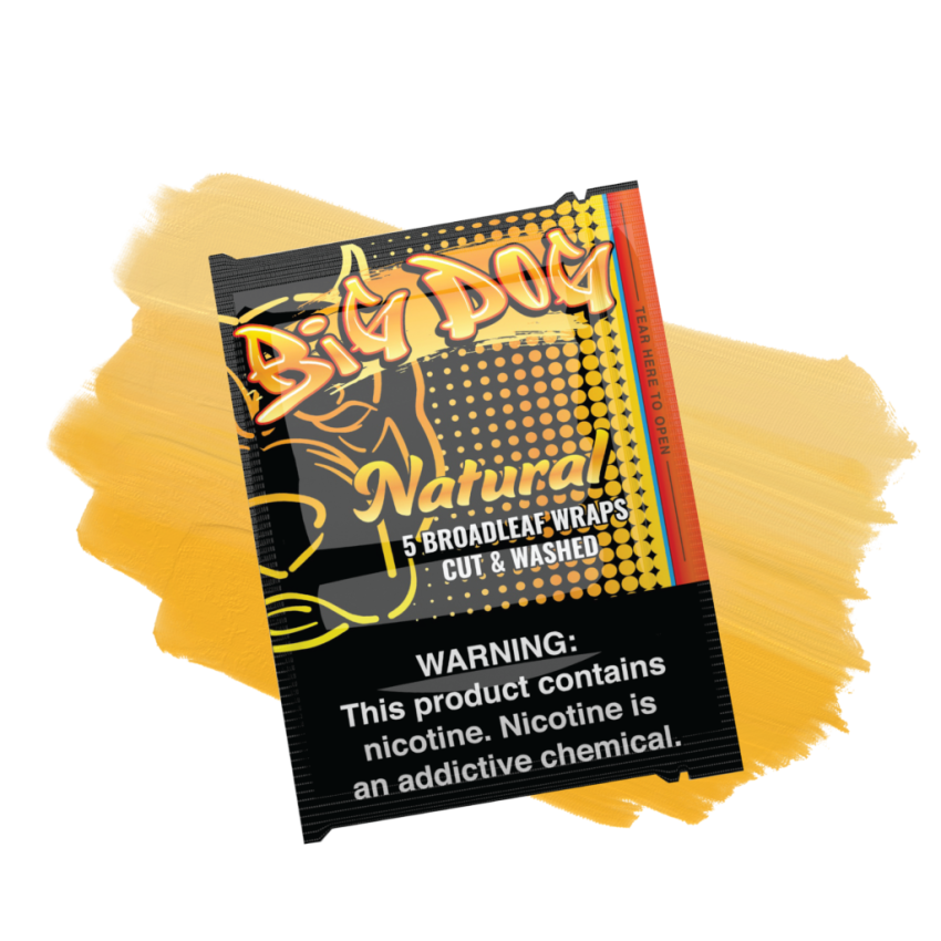 BIG DOG LEAF WRAP 8/5 PK