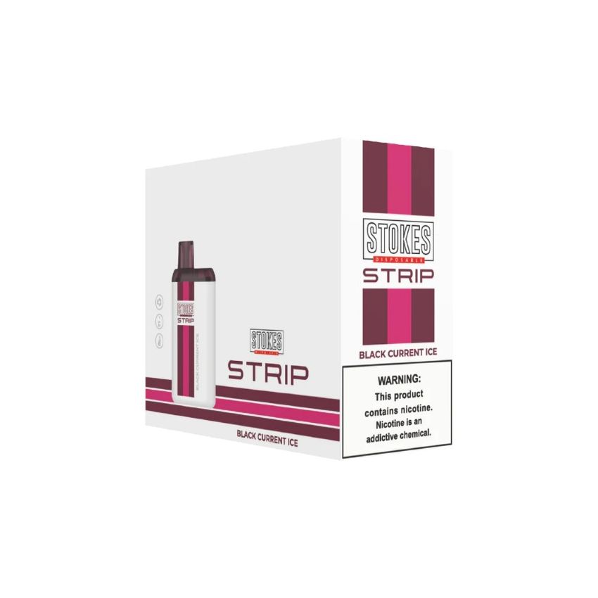 STOKES STRIP 5% DISPOSABLE DEVICE 4000 PUFFS 5PK