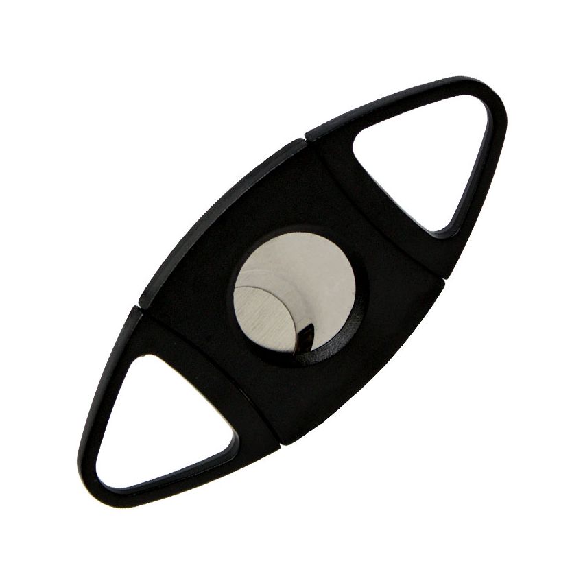 BLINK PLASTIC BLACK CIGAR CUTTER 24 CT (TRIANGULAR)