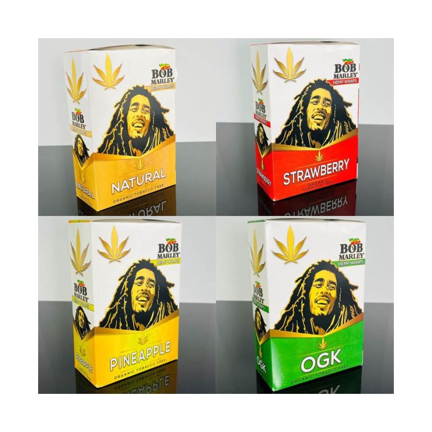 BOB MARLEY HEMP WRAPS 25/2 CT
