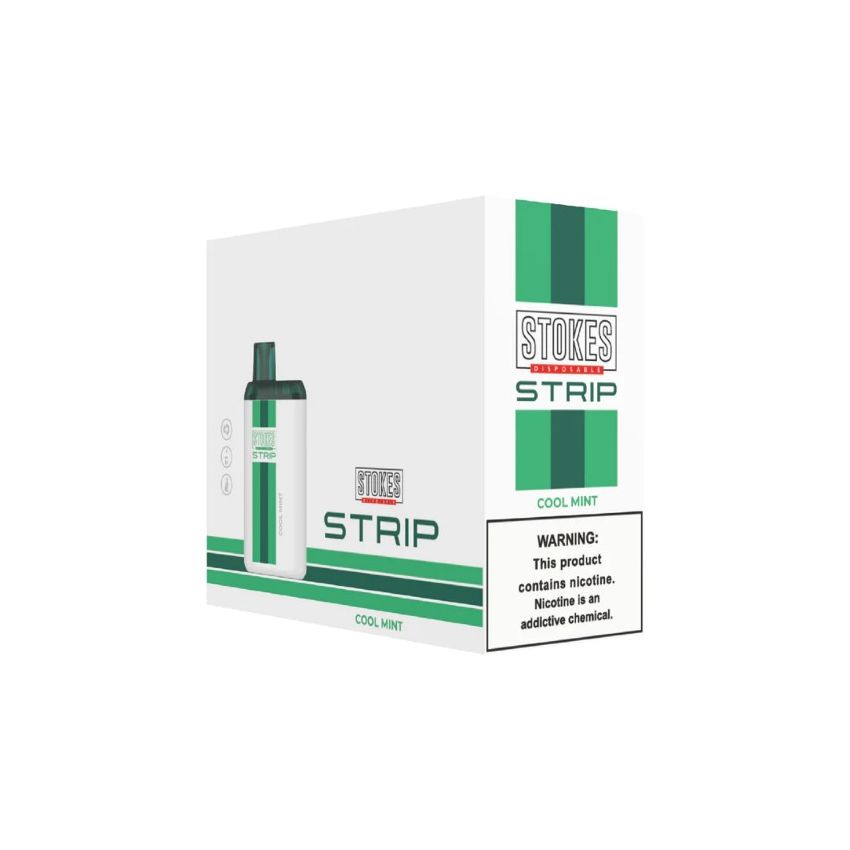 STOKES STRIP 5% DISPOSABLE DEVICE 4000 PUFFS 5PK