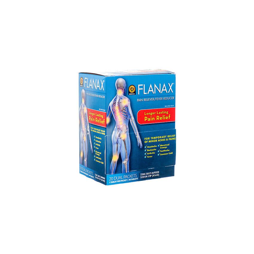 FLANAX PAIN RELIEVER 20/2 CT
