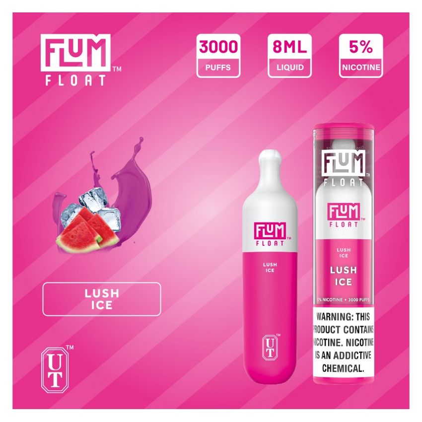 FLUM FLOAT 5% DISPOSABLE DEVICE - 3000 PUFFS - 10 PACK