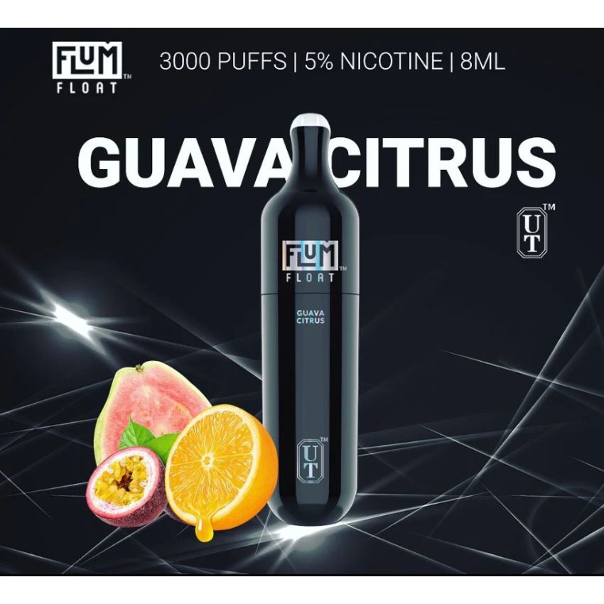 FLUM FLOAT BLACK EDITION 5% DISPOSABLE DEVICE - 3000 PUFFS - 10 PACK