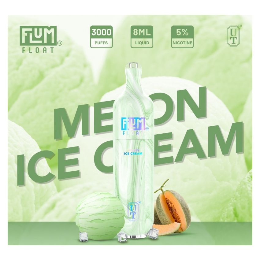 FLUM FLOAT 5% DISPOSABLE DEVICE - 3000 PUFFS - 10 PACK