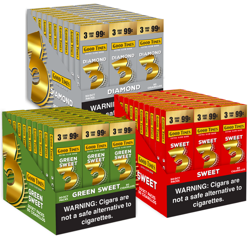 GOOD TIME PACK 1.19 CIGARS - 30/3