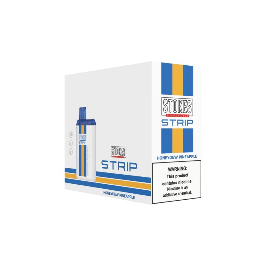 STOKES STRIP 5% DISPOSABLE DEVICE 4000 PUFFS 5PK