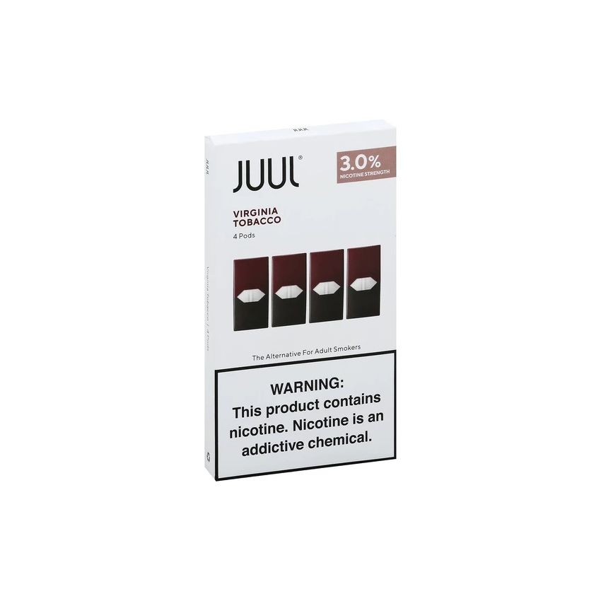 JUUL VIRG TOBACCO POD 8/4 CT