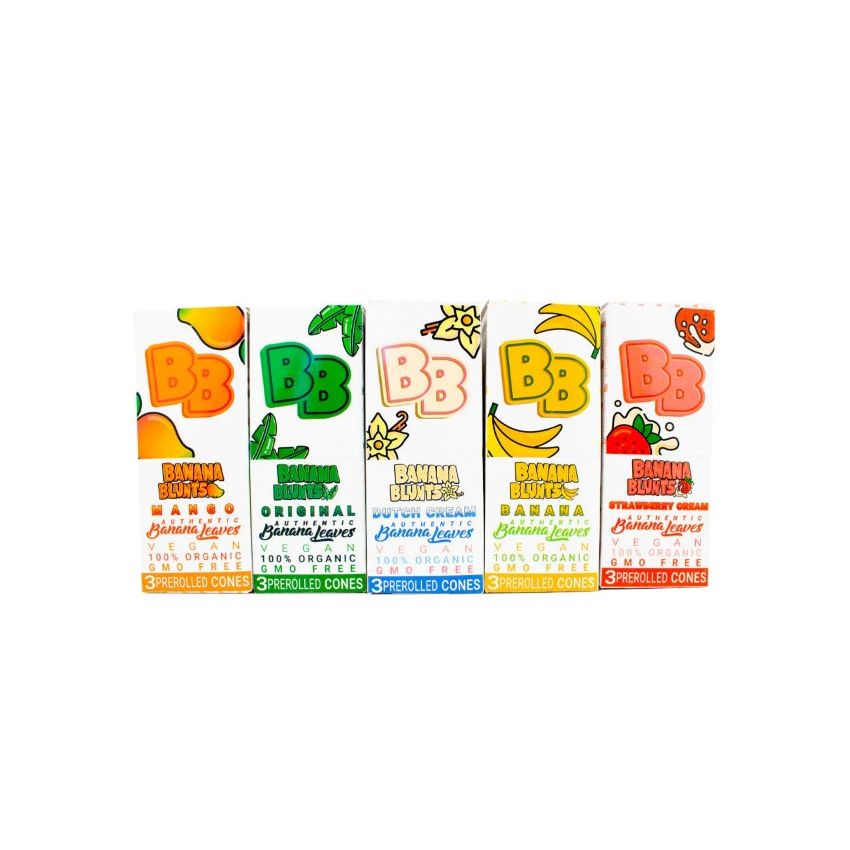 BANANA BLUNTS PRE ROLLED CONES 10/3 CT