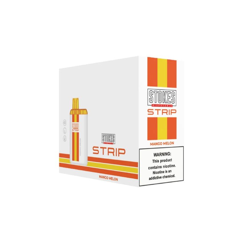 STOKES STRIP 5% DISPOSABLE DEVICE 4000 PUFFS 5PK