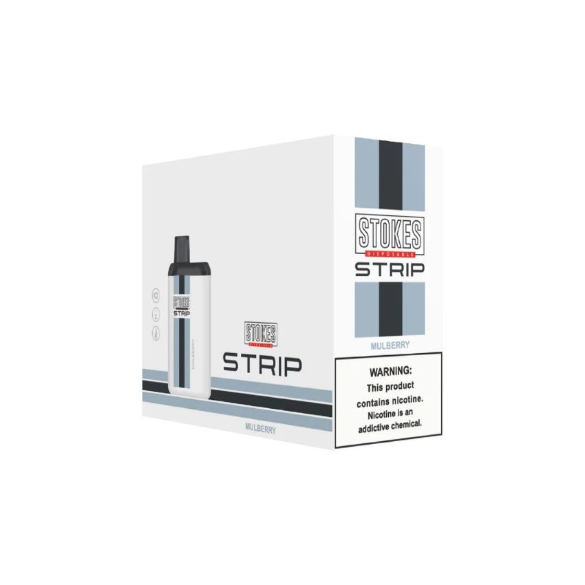 STOKES STRIP 5% DISPOSABLE DEVICE 4000 PUFFS 5PK