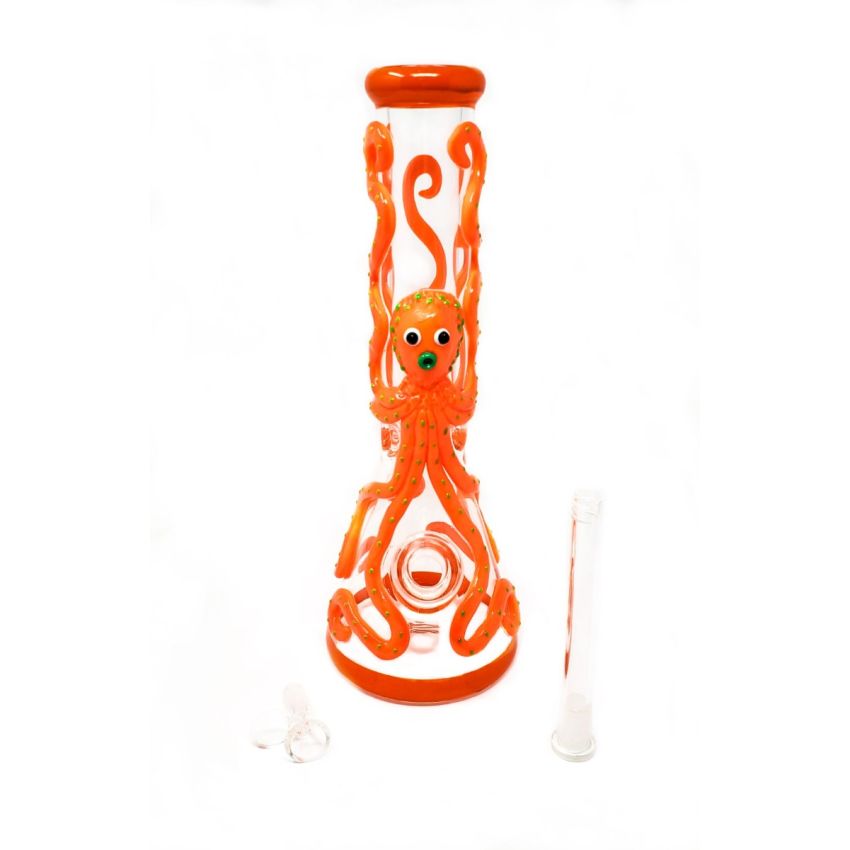 13.8 INCH, 1350G, THICKNESS 7MM, OCTOPUS BONG