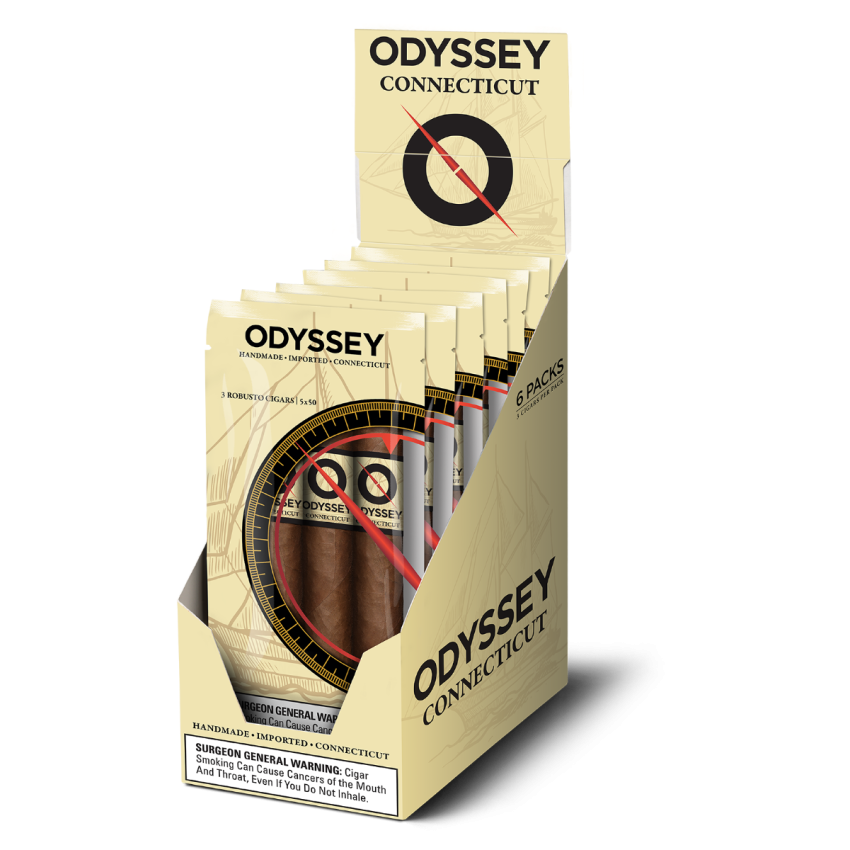 ODYSSEY 76434 CONNECTICUT 6/3 POUCH DISPLAY 18’S, 16U