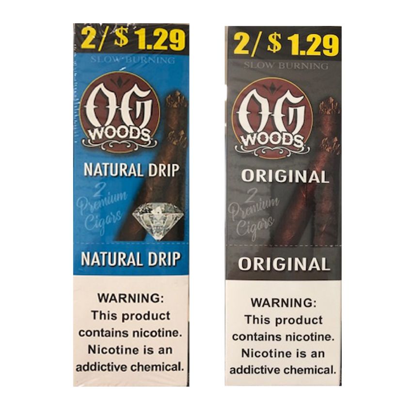 OG WOODS 2/1.29 CIGARS