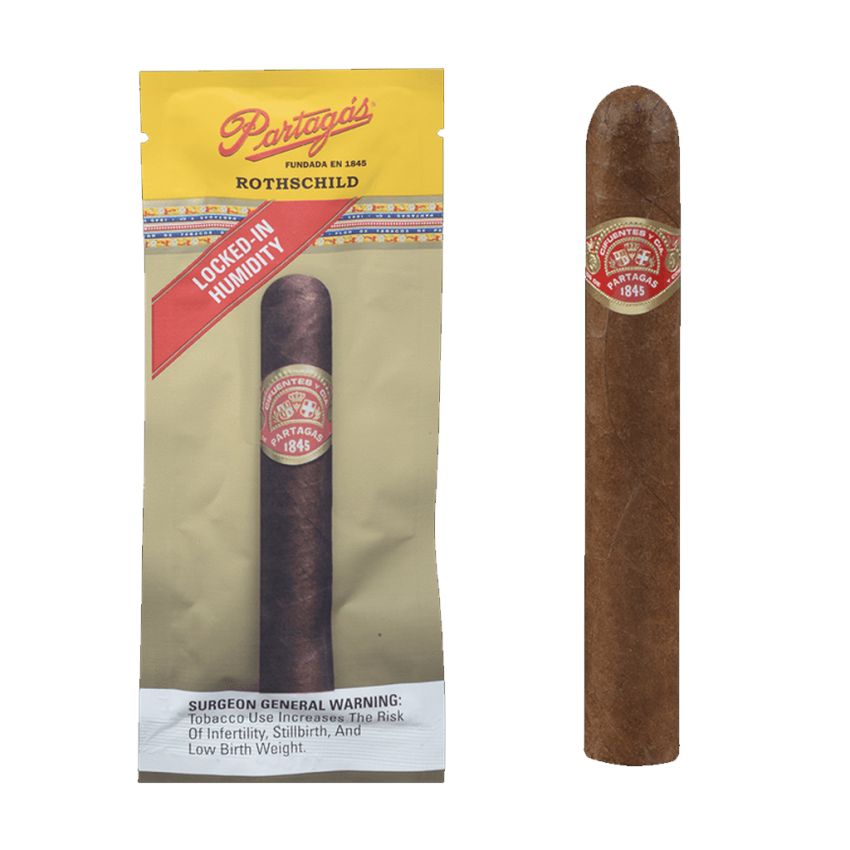 PARTAGAS ROTHSCHILD CIGAR PCH 6 CT