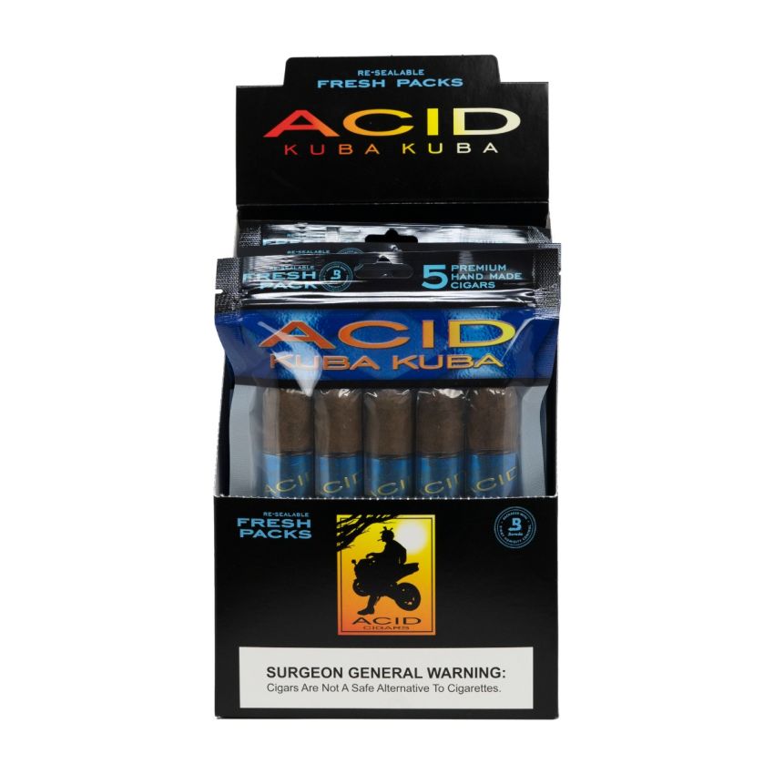 ACID KUBA KUBA SHELF SLEEVE RETAIL PACK 5 X 5CT (Q-01-01-214)
